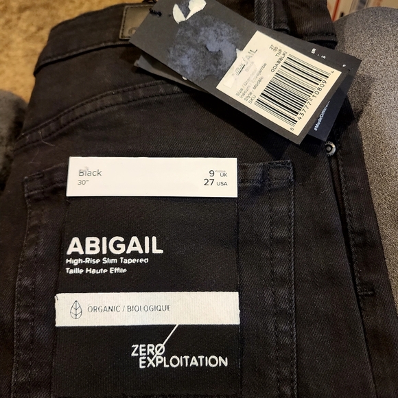 Outland Abigail High Rise Slim Tapered Jean - Picture 5 of 6